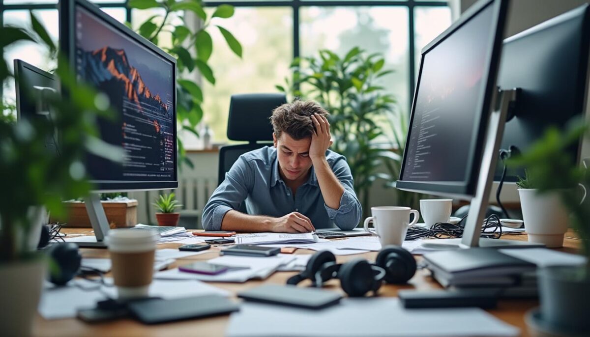 découvrez comment un bureau flexible peut parfois perturber votre concentration et des astuces pour optimiser votre espace de travail.